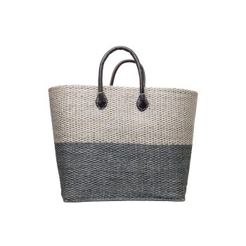 Sisal  White Dark Grey Large