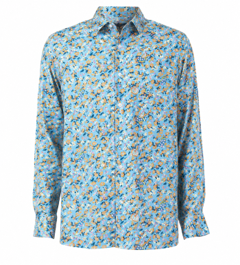 Pop Flowers Long Sleeve Shirt